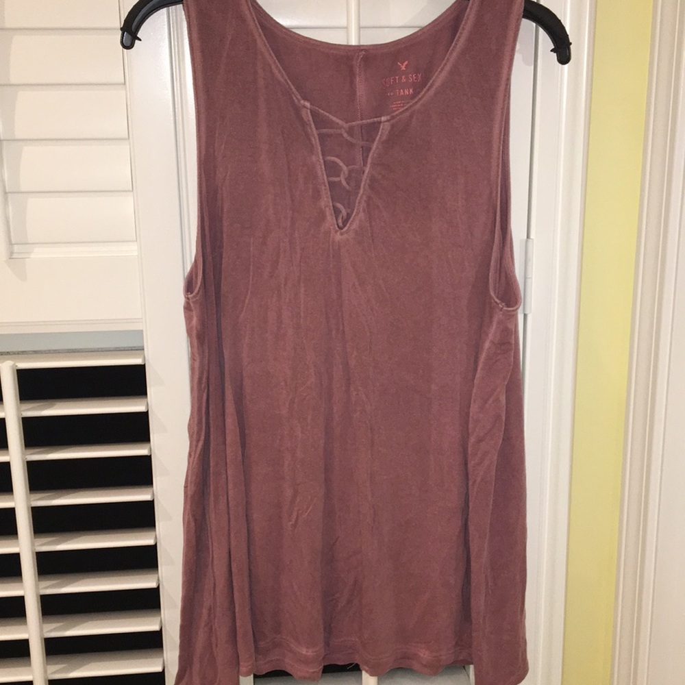 AEO Soft and Sexy Criss Cross Tank